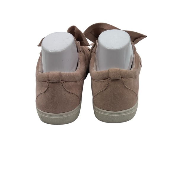 Kenneth Cole Reaction Blush Suede Bow Fashion Sneakers Size 8 1/2 Women’s - Picture 9 of 10